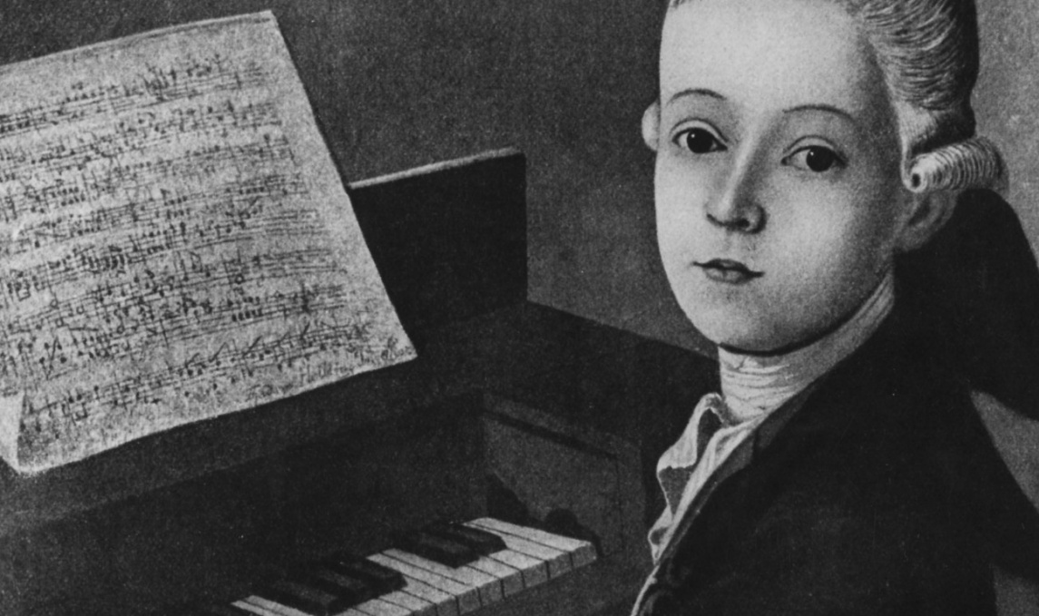 Wolfgang Amadeus Mozart enfant