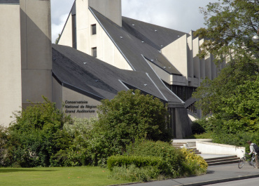 Façade du Conservatoire & Orchestre de Caen