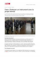 2021_10_27_Ouest-france_fr_ Pratiquer un instrument avec le projet Démos_pdf